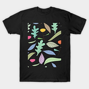 Leaf pattern T-Shirt